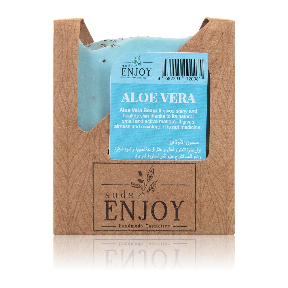 Natural Aloe Vera Handmade Face, Hair And Body Soap