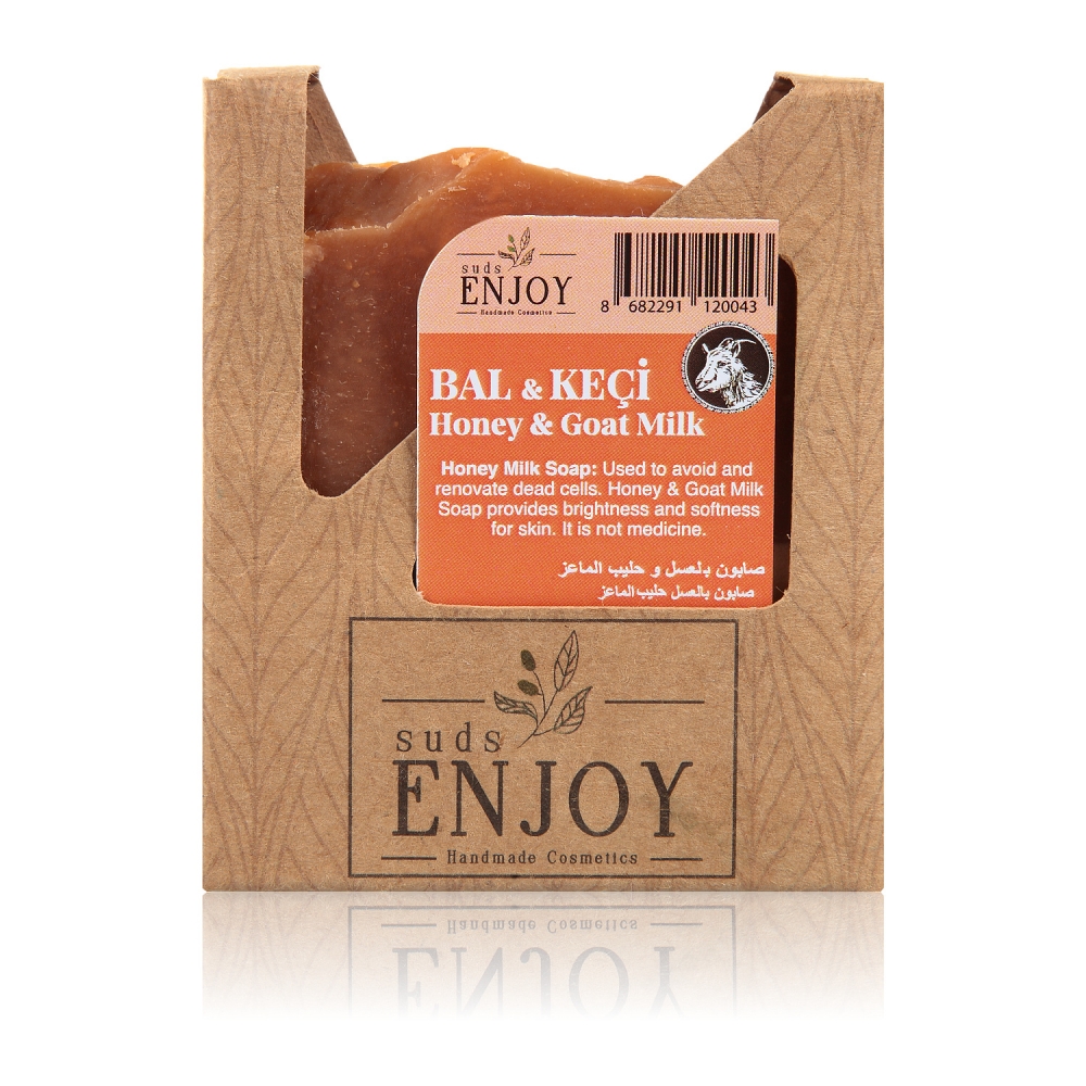 Natural Honey & Goat Milk Handmade Face, Hair And Body Soap